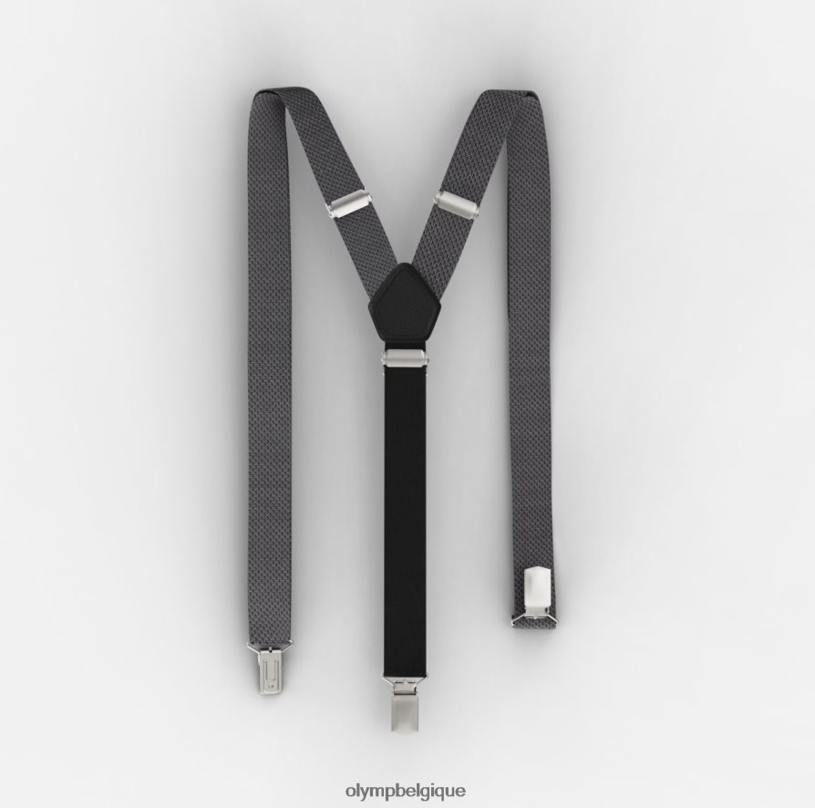 OLYMP FL8P6V2620 accessoires bretelles en forme de Y, anthracite
