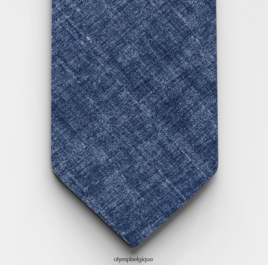 OLYMP FL8P6V2198 accessoires cravate slim 6,5 cm, marine