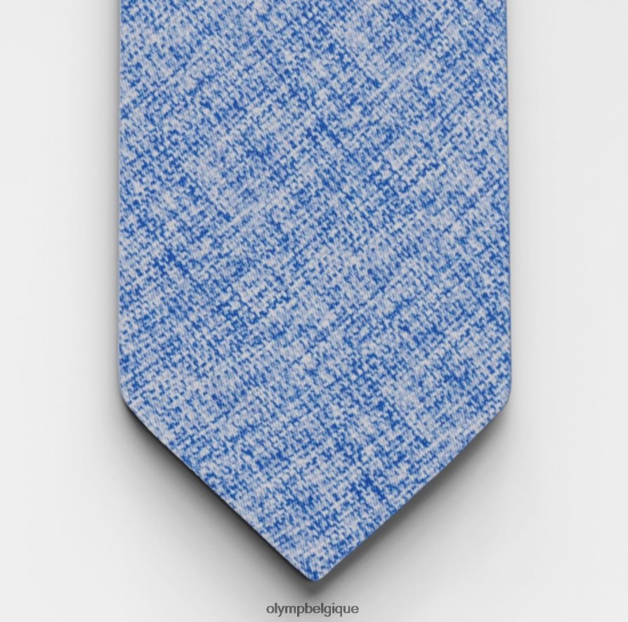 OLYMP FL8P6V2199 accessoires cravate slim 6,5 cm, bleue