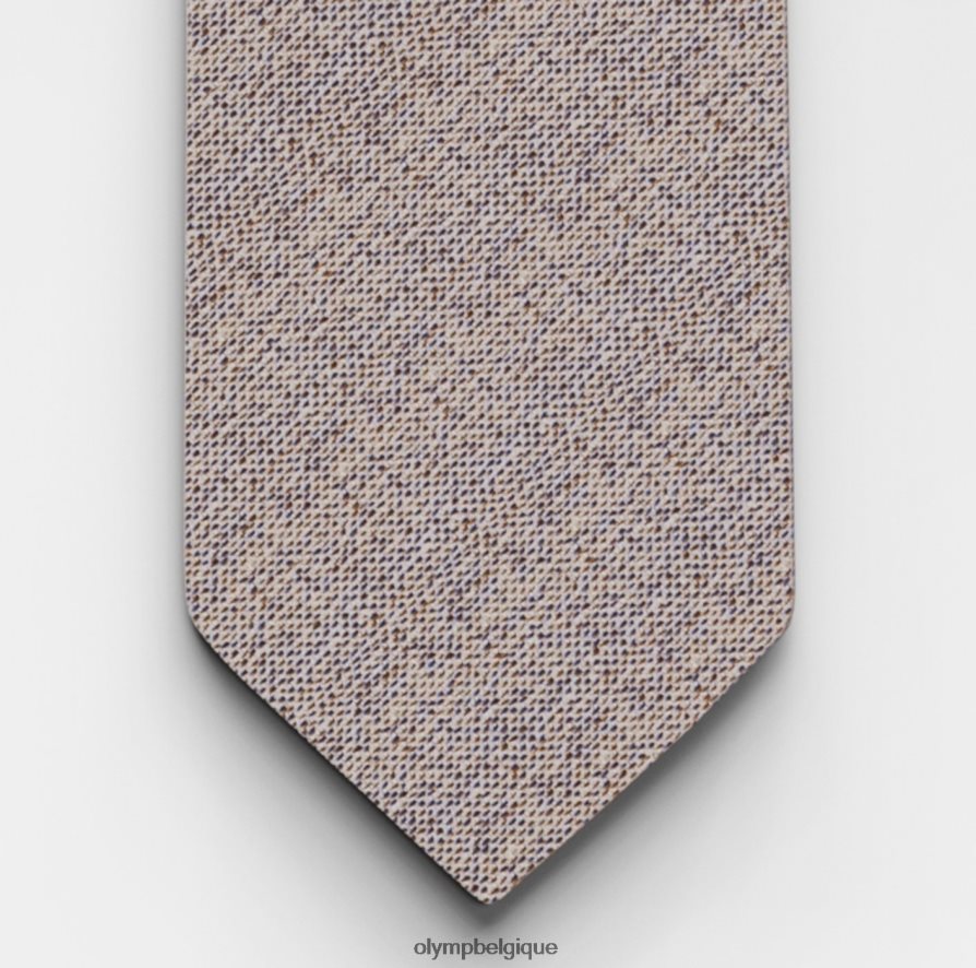 OLYMP FL8P6V2200 accessoires cravate slim 6,5 cm, marron