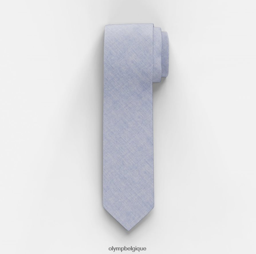 OLYMP FL8P6V2202 accessoires cravate slim 6,5 cm, bleu