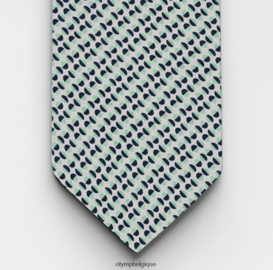 OLYMP FL8P6V2203 accessoires cravate slim 6,5 cm, vert anis