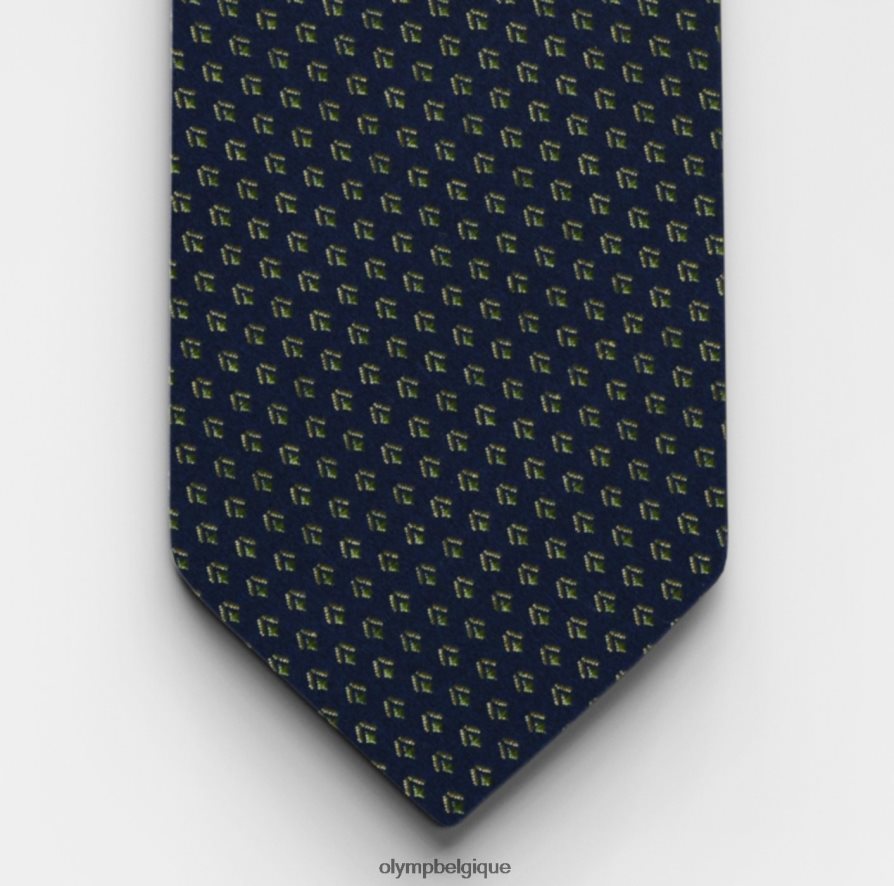 OLYMP FL8P6V2218 accessoires cravate slim 6,5 cm, vert