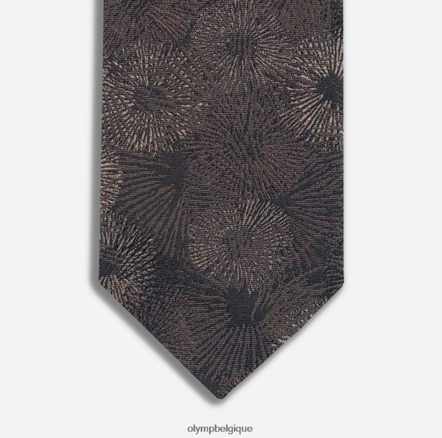 OLYMP FL8P6V2226 accessoires cravate slim 6,5 cm, marron