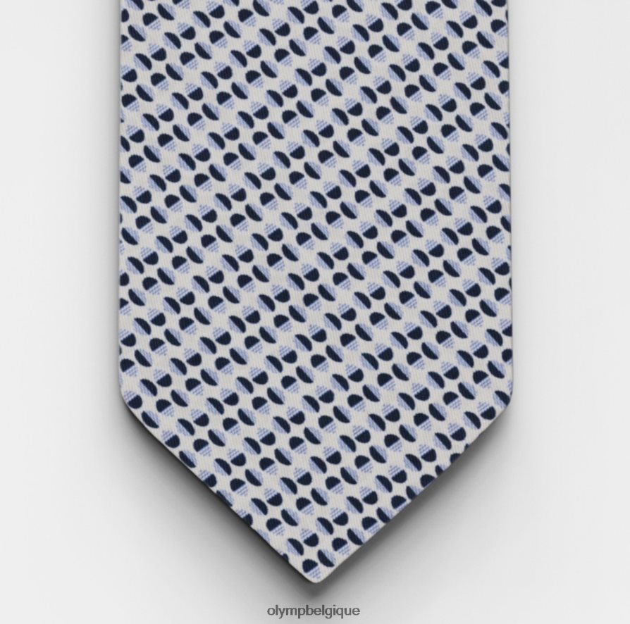 OLYMP FL8P6V2252 accessoires cravate slim 6,5 cm, bleu