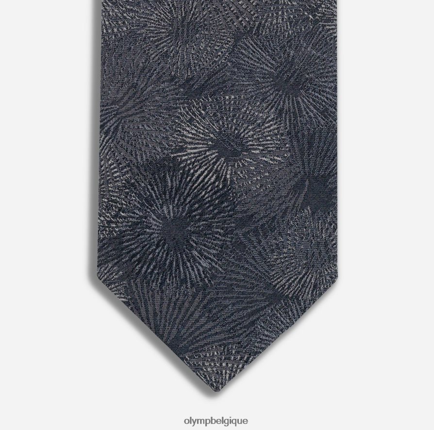 OLYMP FL8P6V2259 accessoires cravate slim 6,5 cm, marine
