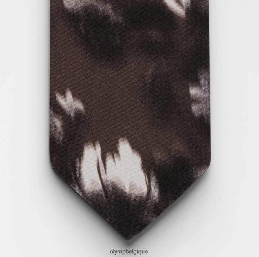 OLYMP FL8P6V2260 accessoires cravate slim 6,5 cm, noir