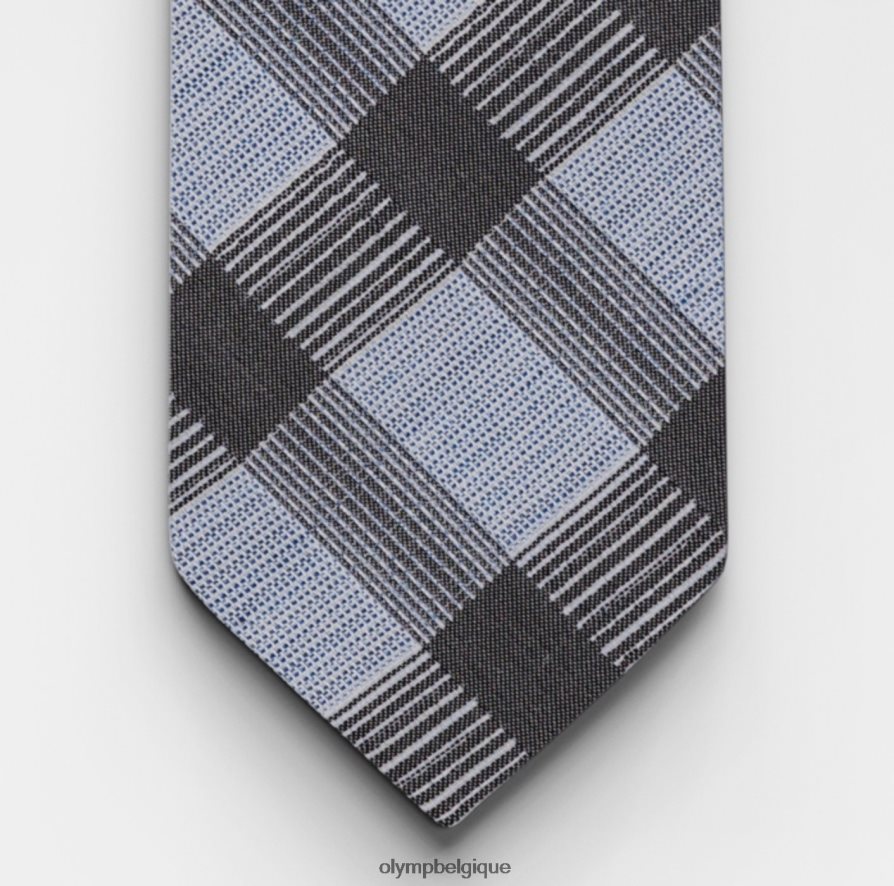 OLYMP FL8P6V2291 accessoires cravate slim 6,5 cm, bleue