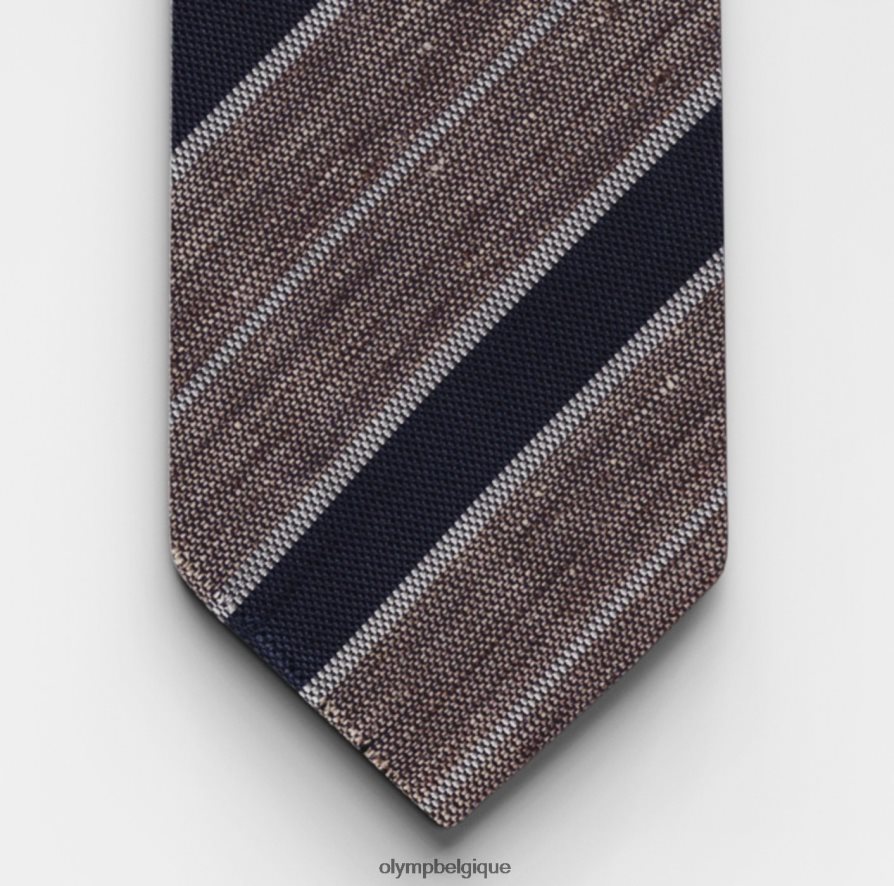 OLYMP FL8P6V2292 accessoires cravate slim 6,5 cm, taupe