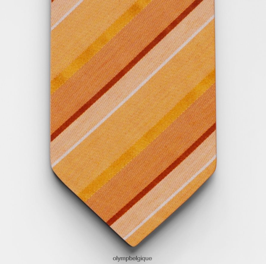 OLYMP FL8P6V2298 accessoires cravate slim 6,5 cm, abricot