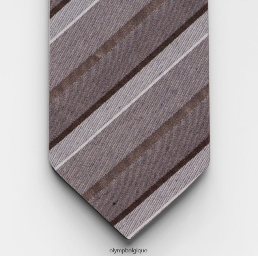 OLYMP FL8P6V2310 accessoires cravate slim 6,5 cm, taupe