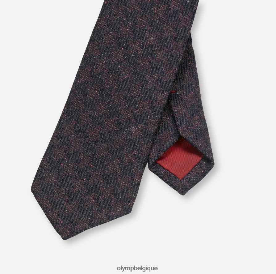 OLYMP FL8P6V2320 accessoires cravate slim 6,5 cm, chianti