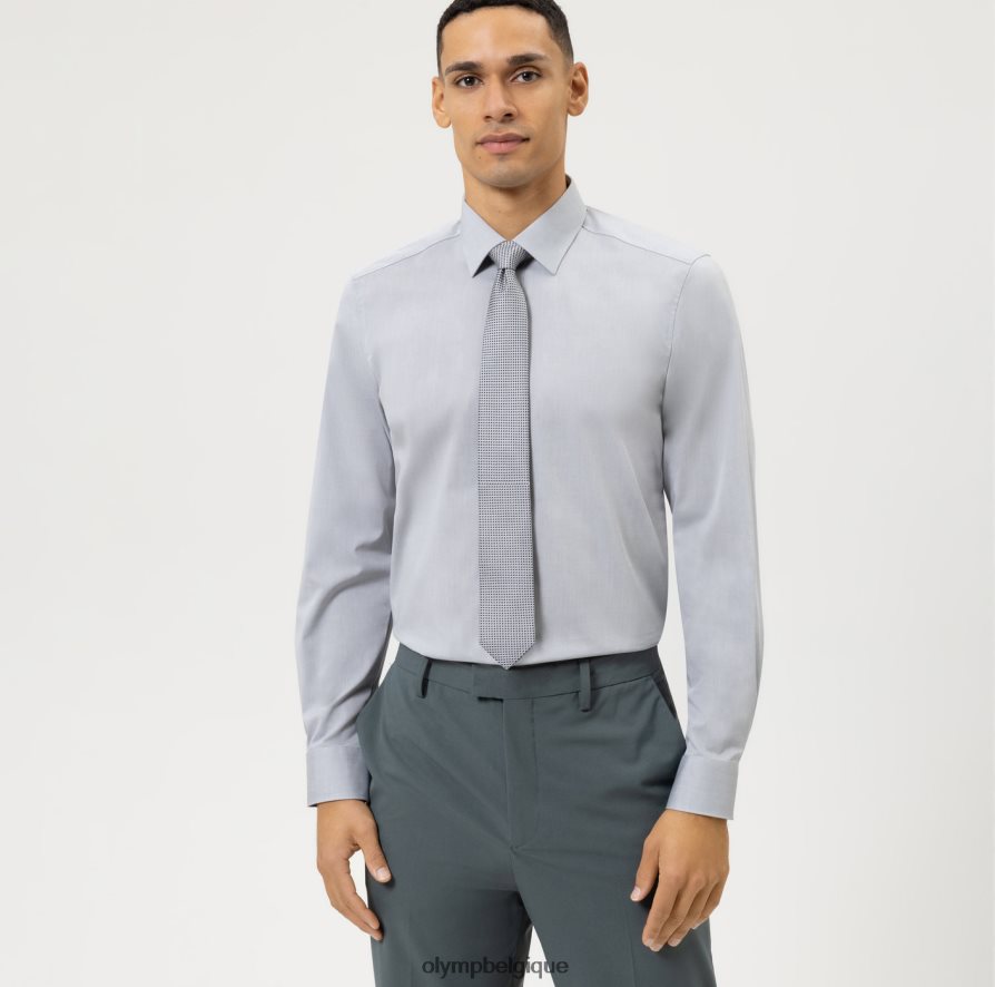 OLYMP FL8P6V2365 accessoires cravate slim 6,5 cm, anthracite