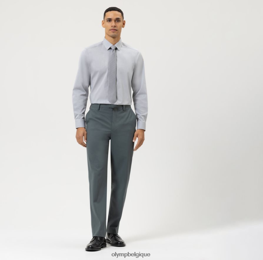 OLYMP FL8P6V2365 accessoires cravate slim 6,5 cm, anthracite