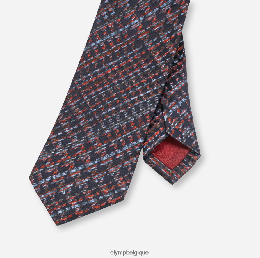 OLYMP FL8P6V2376 accessoires cravate slim 6,5 cm, terre de sienne