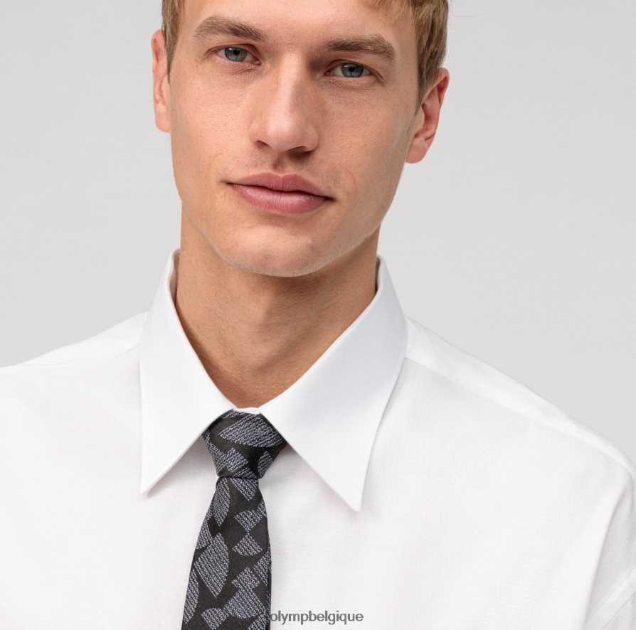 OLYMP FL8P6V2395 accessoires cravate régulière 7 cm, noir