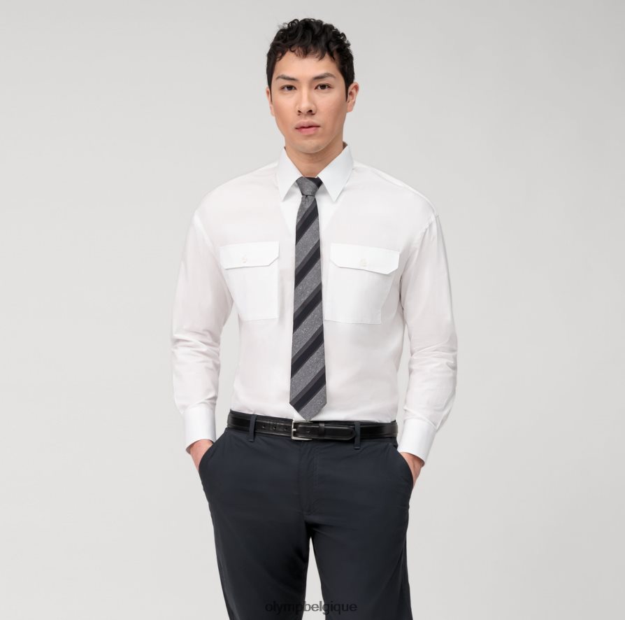 OLYMP FL8P6V2402 accessoires cravate régulière 7 cm, noir