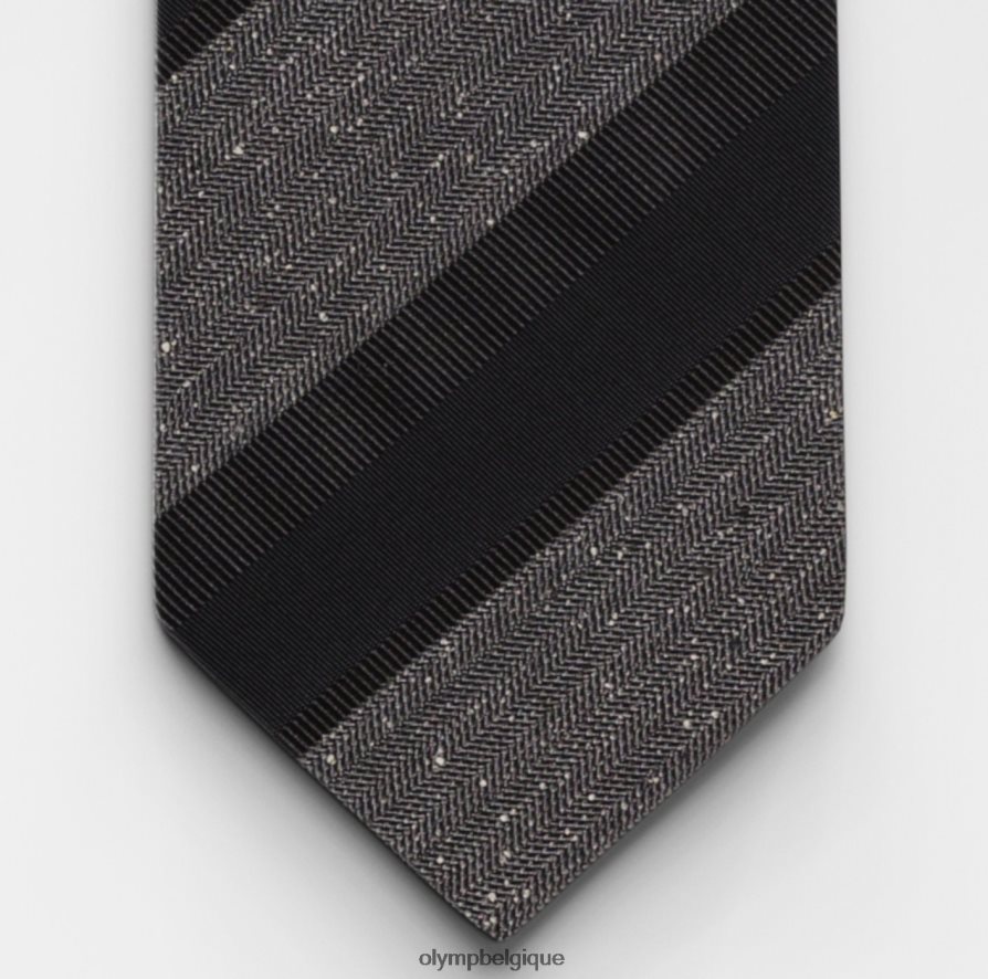 OLYMP FL8P6V2402 accessoires cravate régulière 7 cm, noir