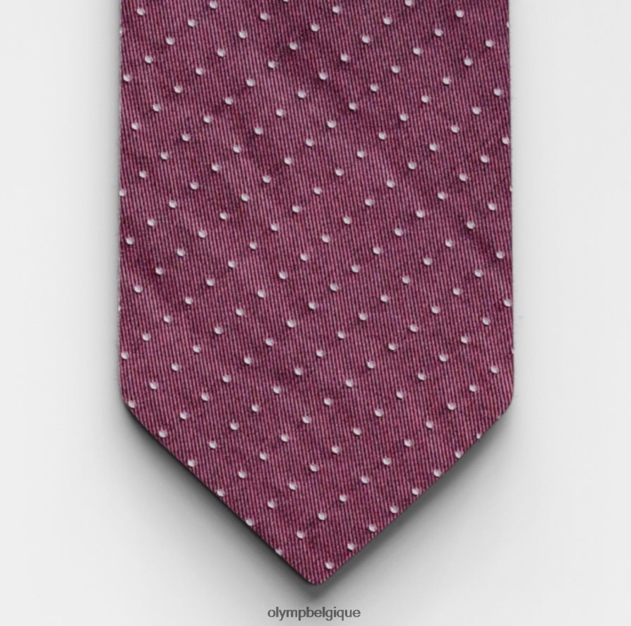 OLYMP FL8P6V2454 accessoires cravate slim 6,5 cm, bois de rose