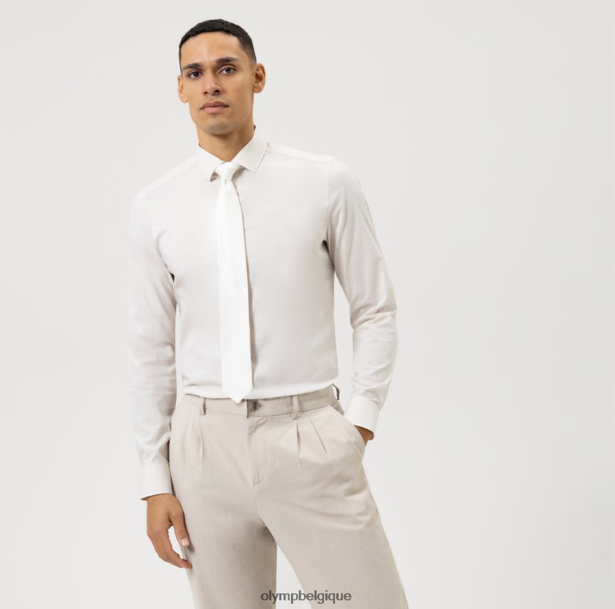 OLYMP FL8P6V2473 accessoires cravate slim 6,5 cm, champagne