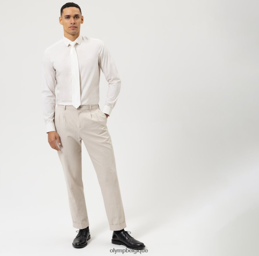 OLYMP FL8P6V2473 accessoires cravate slim 6,5 cm, champagne