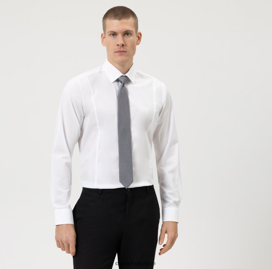 OLYMP FL8P6V2476 accessoires cravate slim 6,5 cm, anthracite