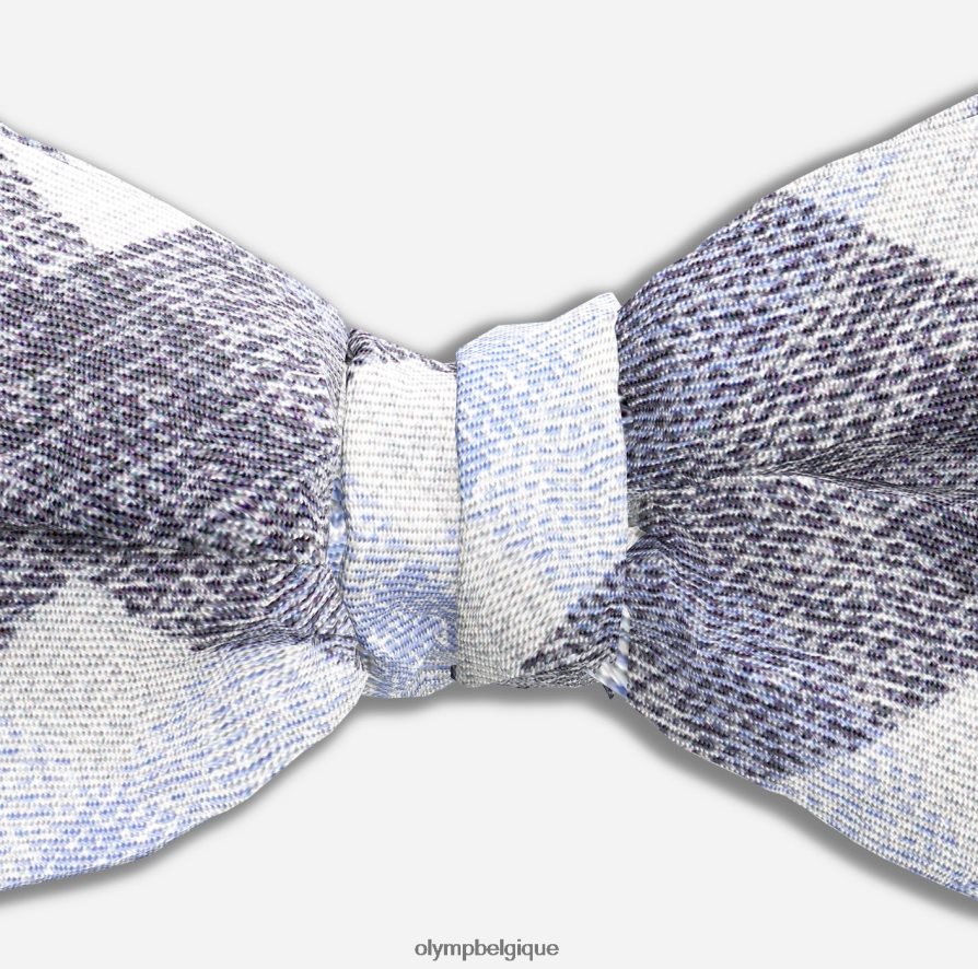 OLYMP FL8P6V2509 accessoires noeud papillon régulier 5,5 cm, bleu