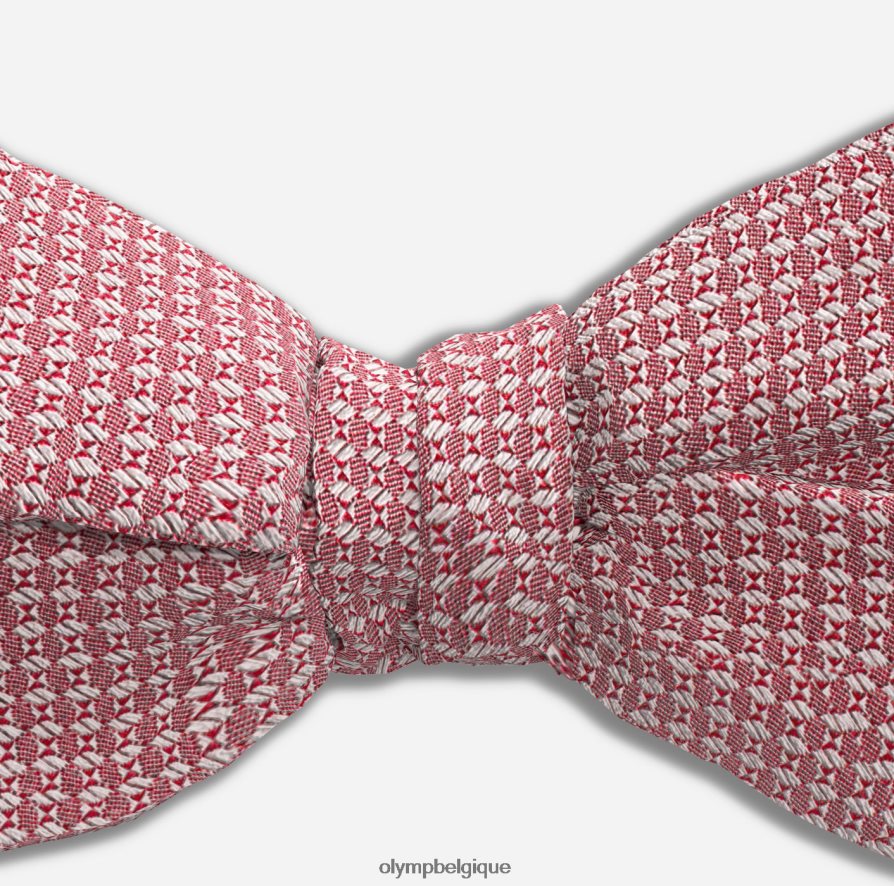 OLYMP FL8P6V2536 accessoires noeud papillon régulier 5,5 cm, rouge