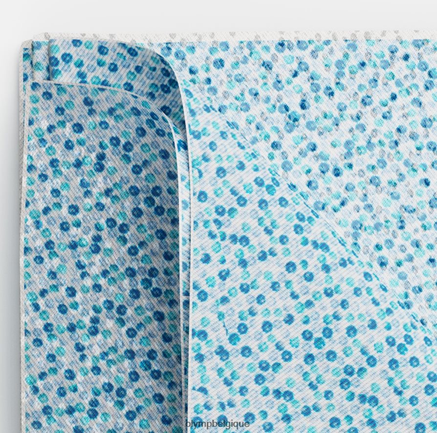 OLYMP FL8P6V2541 accessoires pochette de costume 30x30cm, aqua