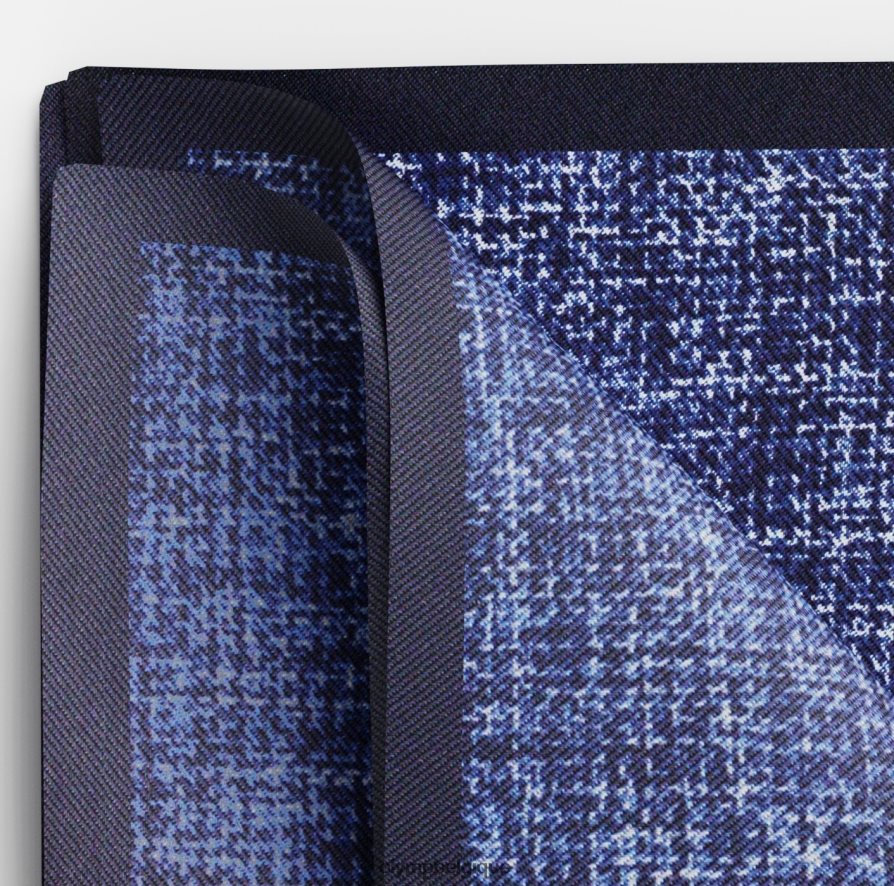 OLYMP FL8P6V2544 accessoires pochette de costume 30x30 cm, marine