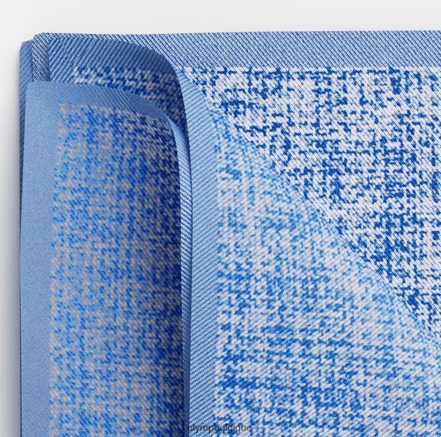 OLYMP FL8P6V2546 accessoires pochette de costume 30x30 cm, bleue