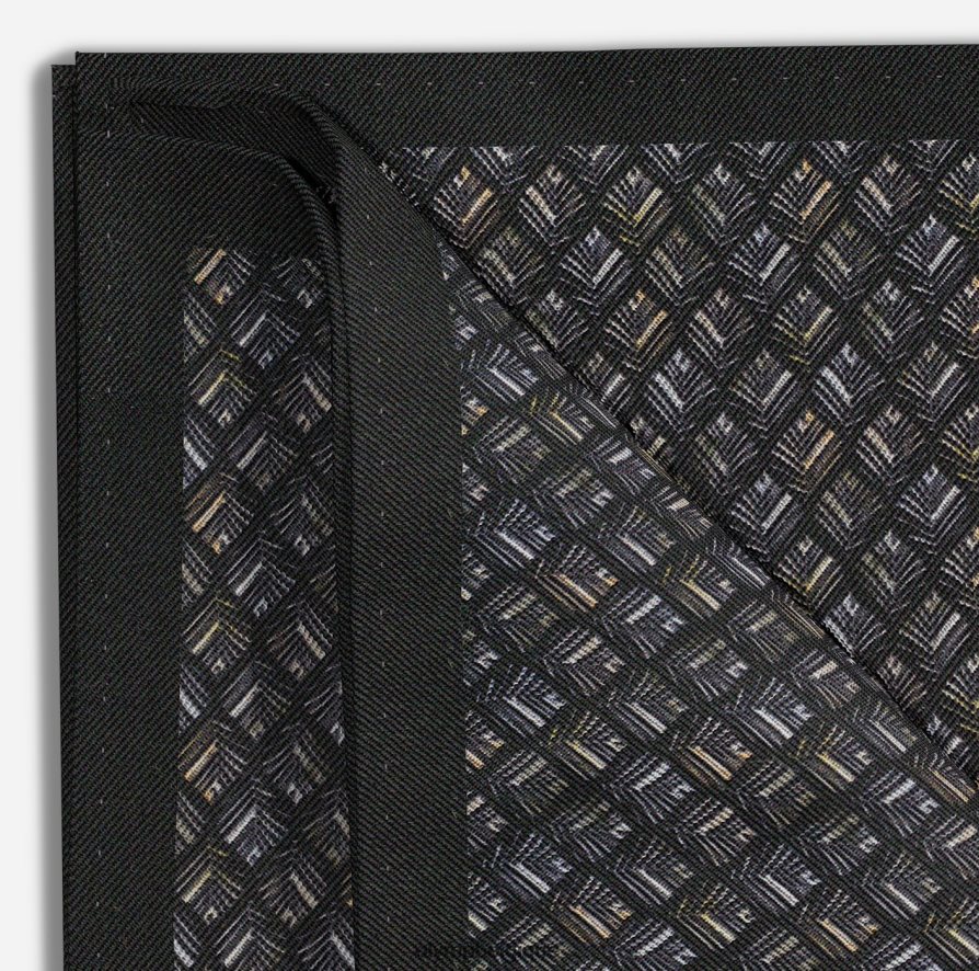 OLYMP FL8P6V2550 accessoires pochette de costume 33x33 cm, olive