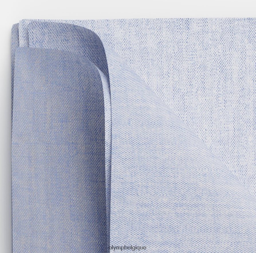 OLYMP FL8P6V2571 accessoires pochette de costume 30x30cm, bleu