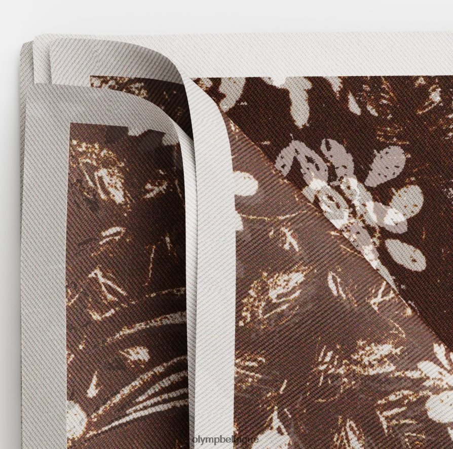 OLYMP FL8P6V2572 accessoires pochette de costume 30x30 cm, marron