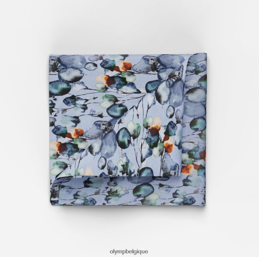 OLYMP FL8P6V2575 accessoires pochette de costume 30x30cm, aqua