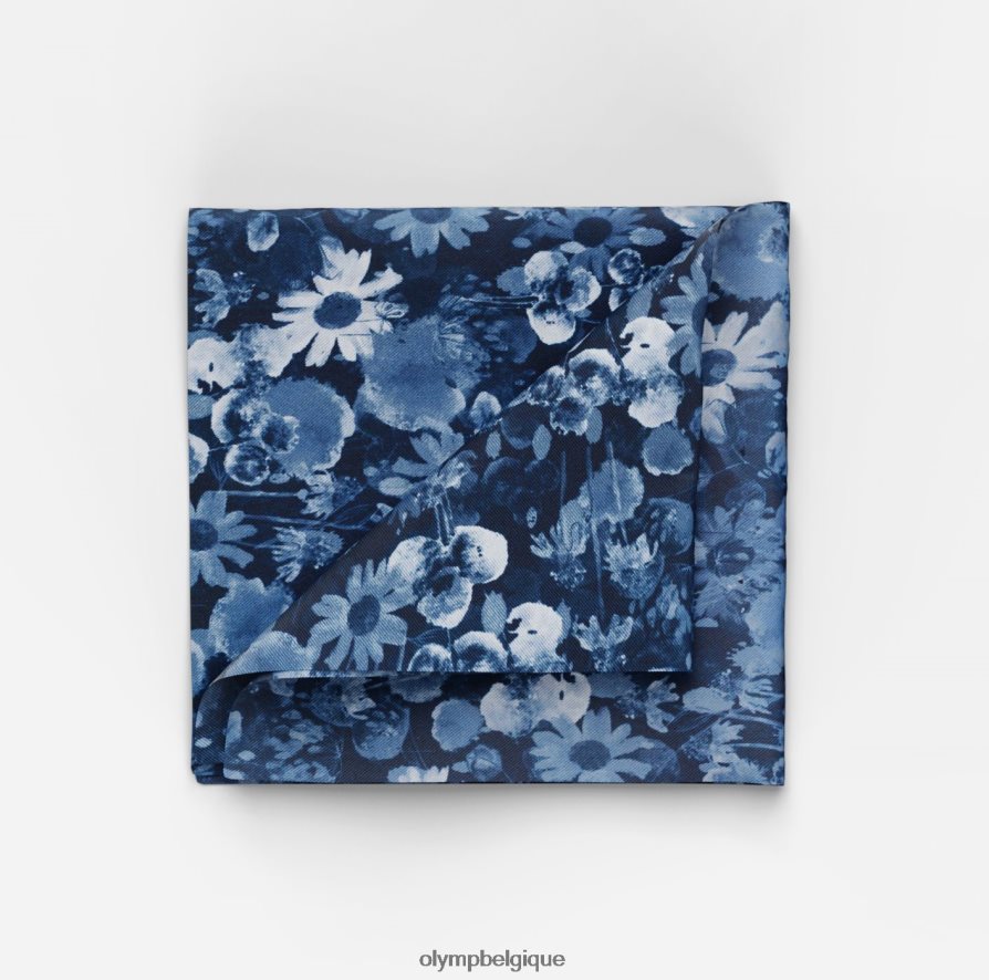 OLYMP FL8P6V2577 accessoires pochette de costume 30x30 cm, marine