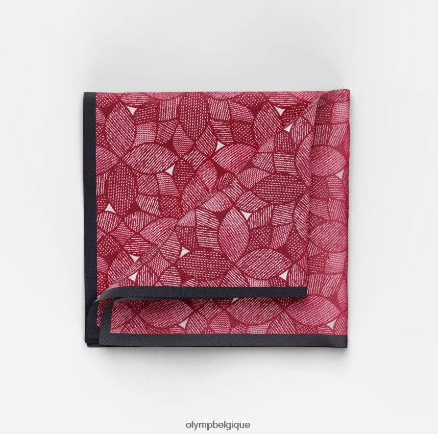 OLYMP FL8P6V2584 accessoires pochette de costume 30x30 cm, orange