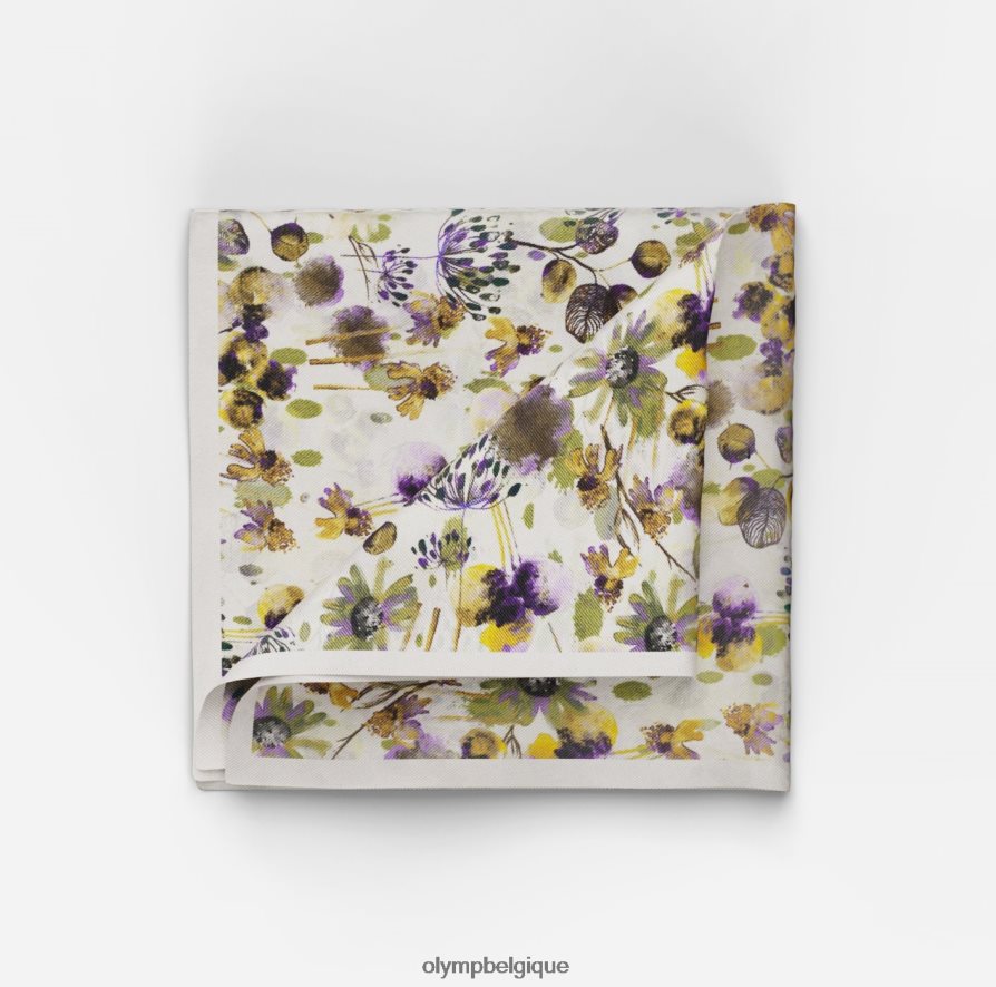 OLYMP FL8P6V2588 accessoires pochette de costume 30x30 cm, vert foncé