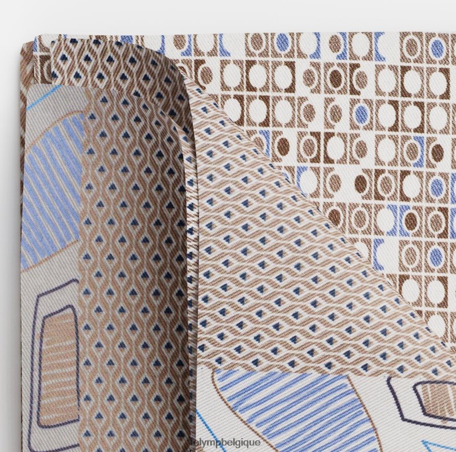 OLYMP FL8P6V2589 accessoires pochette de costume 30x30cm, taupe