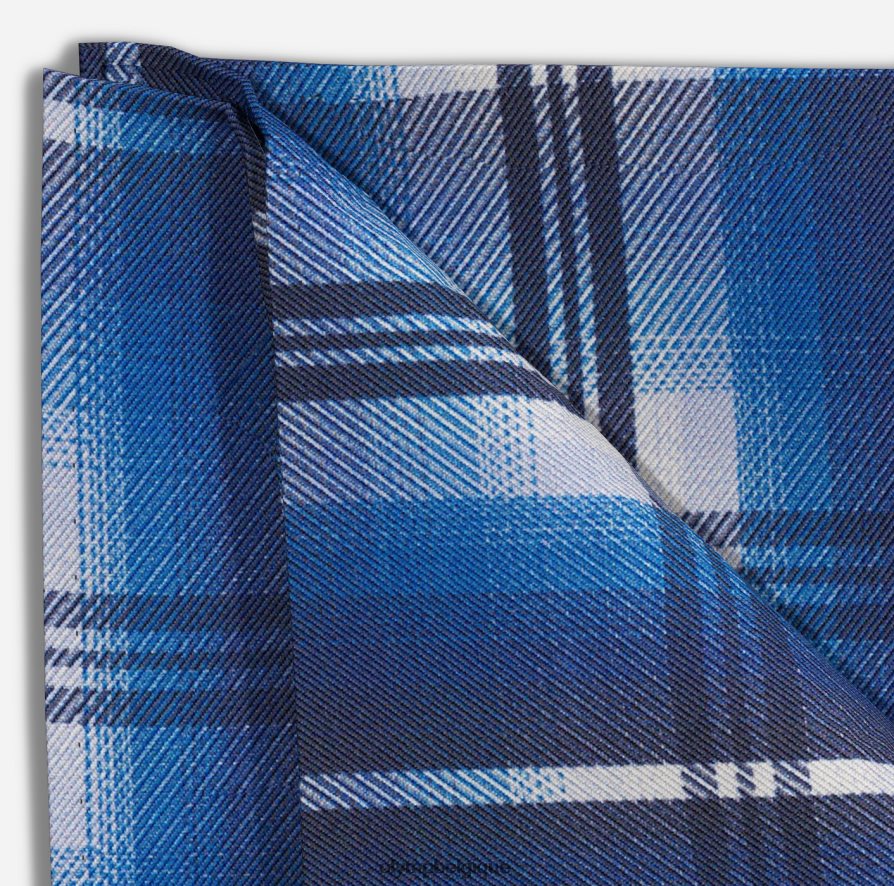 OLYMP FL8P6V2592 accessoires pochette de costume 28x28 cm , bleu