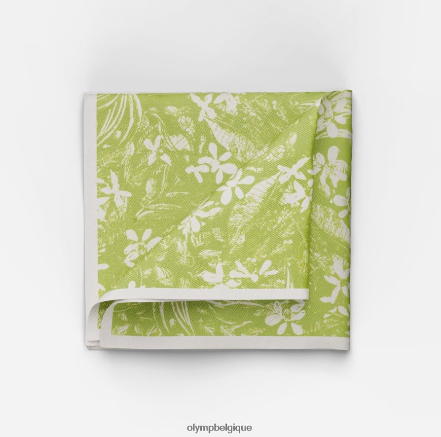 OLYMP FL8P6V2599 accessoires pochette de costume 30x30 cm, vert