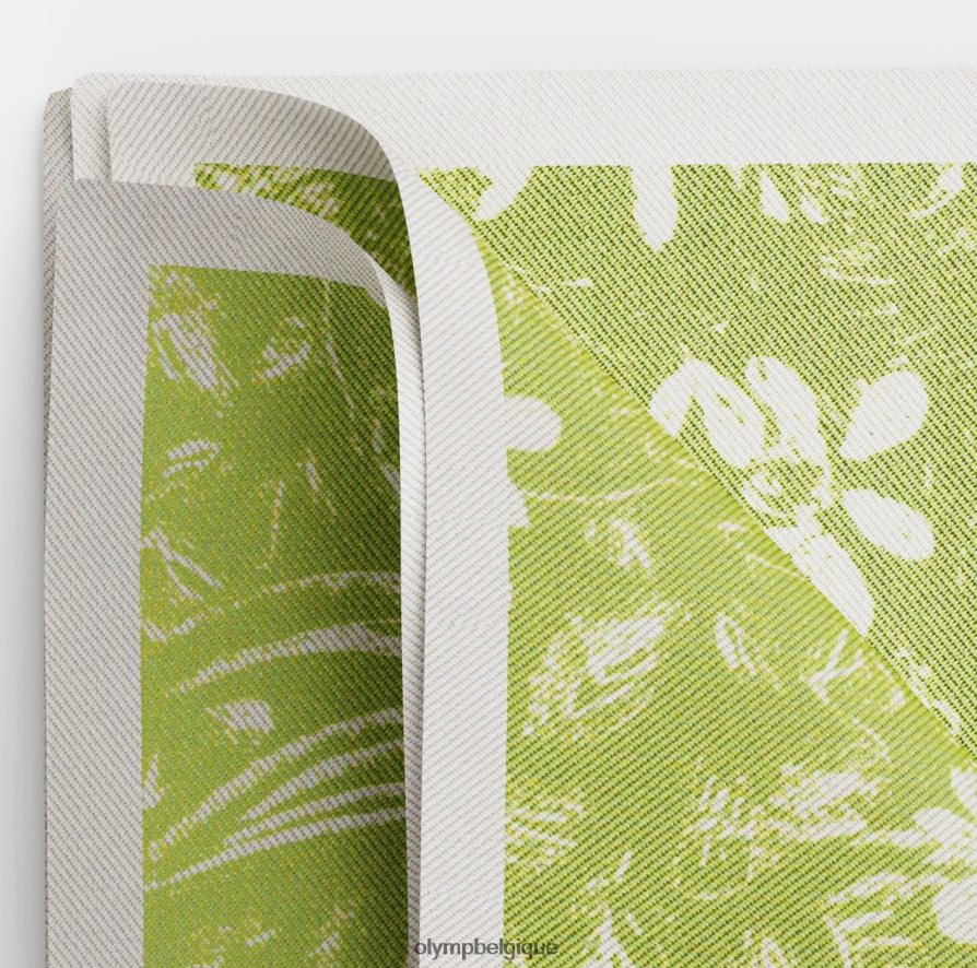 OLYMP FL8P6V2599 accessoires pochette de costume 30x30 cm, vert