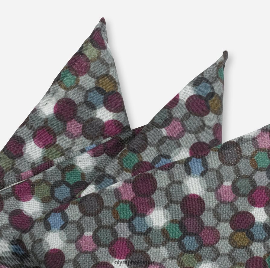 OLYMP FL8P6V2604 accessoires pochette de costume 28x28 cm, vert