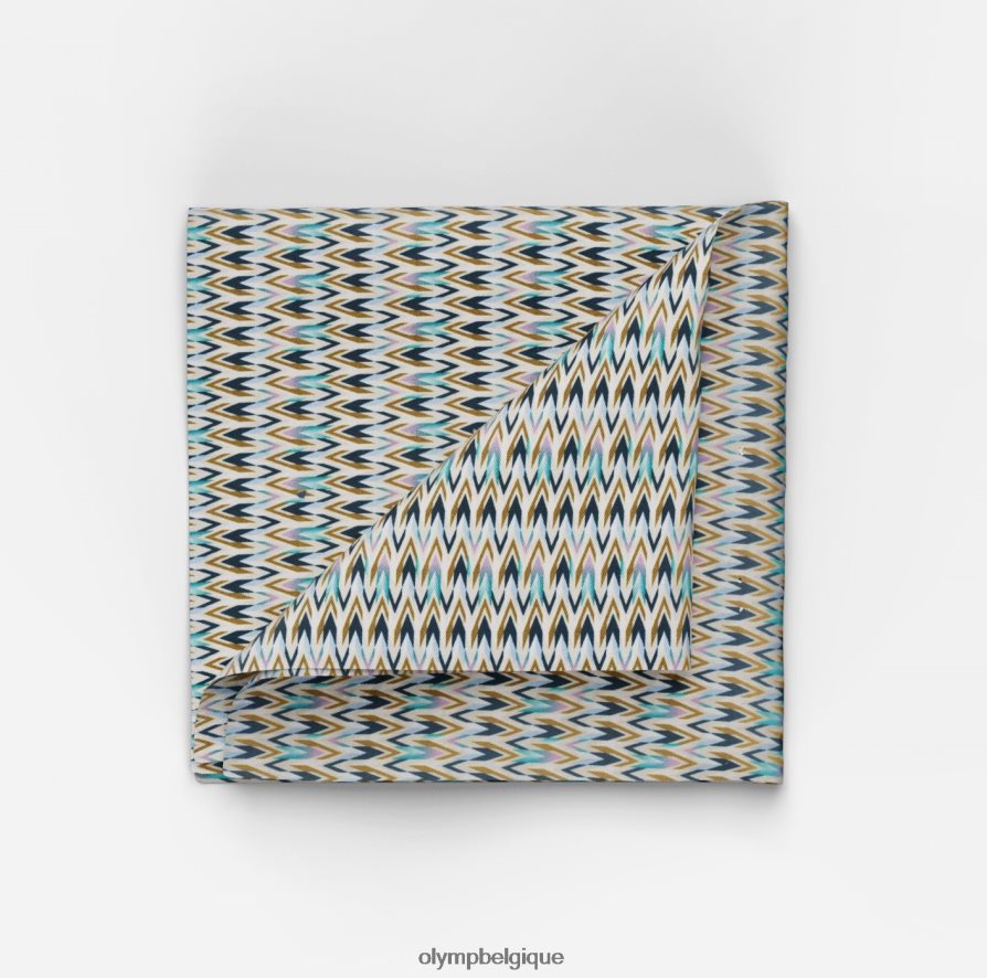 OLYMP FL8P6V2605 accessoires pochette de costume 30x30cm, menthe