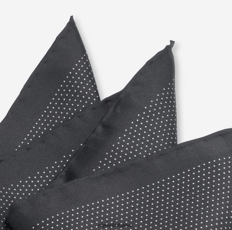 OLYMP FL8P6V2610 accessoires pochette de costume 33x33 cm, noir