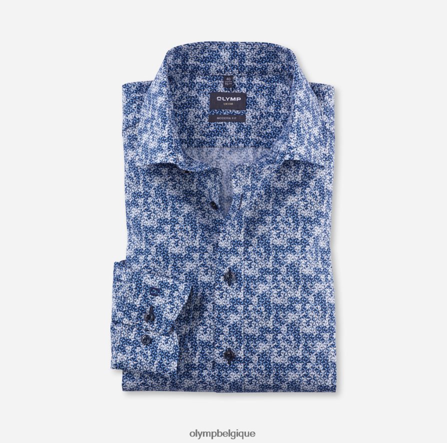 OLYMP FL8P6V1000 vêtements coupe moderne louxor, chemise d'affaires, kent mondial, royal