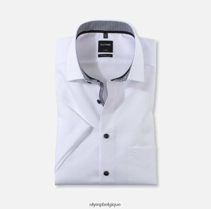 OLYMP FL8P6V1083 vêtements luxor modern fit, chemise business, global kent, anthracite