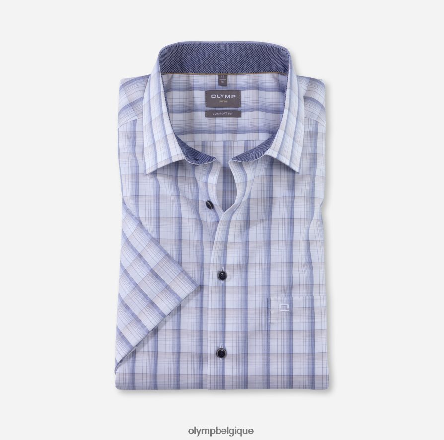 OLYMP FL8P6V1515 vêtements Luxor Comfort Fit, chemise d'affaires, New Kent, naturel