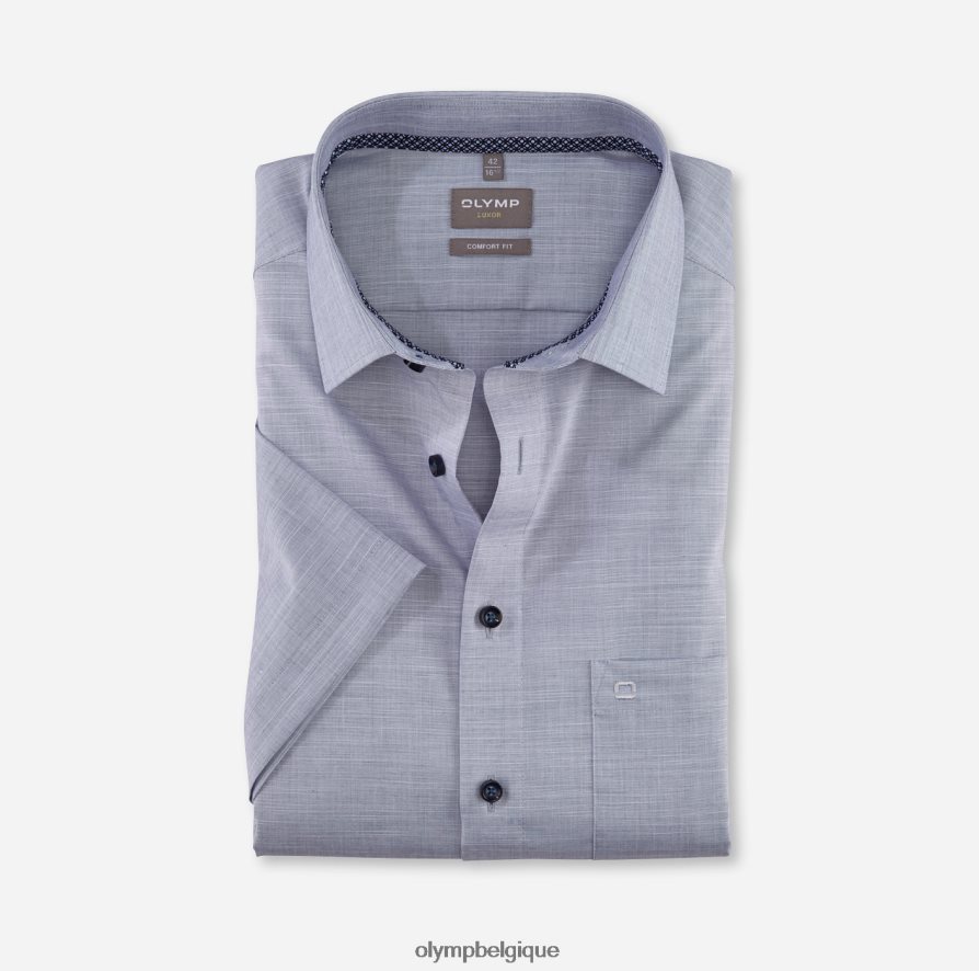 OLYMP FL8P6V1551 vêtements coupe confort louxor, chemise d'affaires, new kent, marine