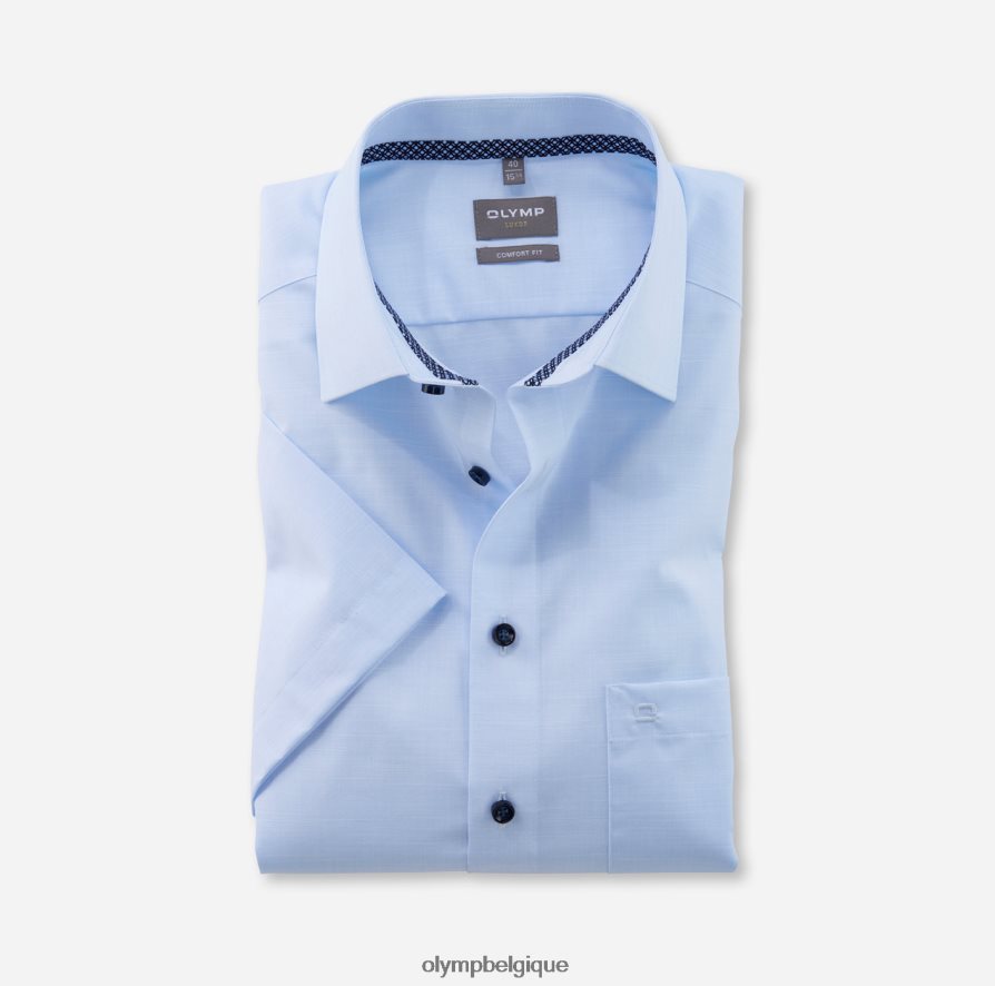 OLYMP FL8P6V1626 vêtements luxor confort fit, chemise business, new kent, bleu OLYMP FL8P6V1626 vêtements luxor confort fit, chemise business, new kent, bleu